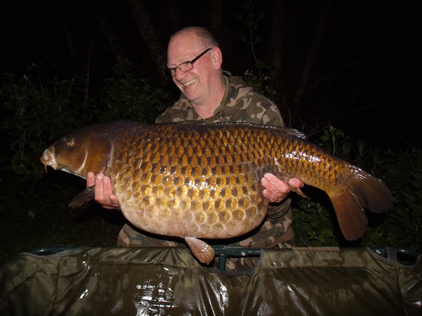 36lb 8oz Crocodile Common. May 2019. Goose Point