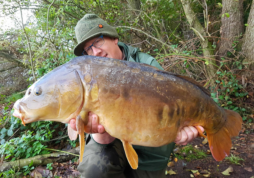 29lb 6oz Wez's Mirror. October 2017. Muds