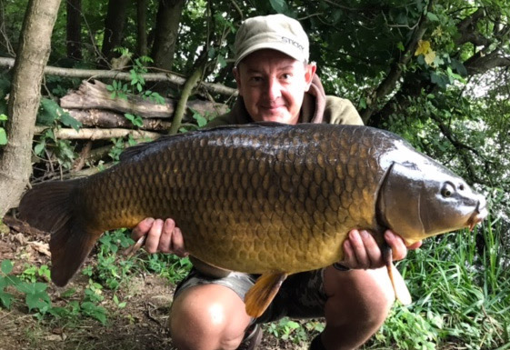 30lb 4oz Creased Common. July 2017