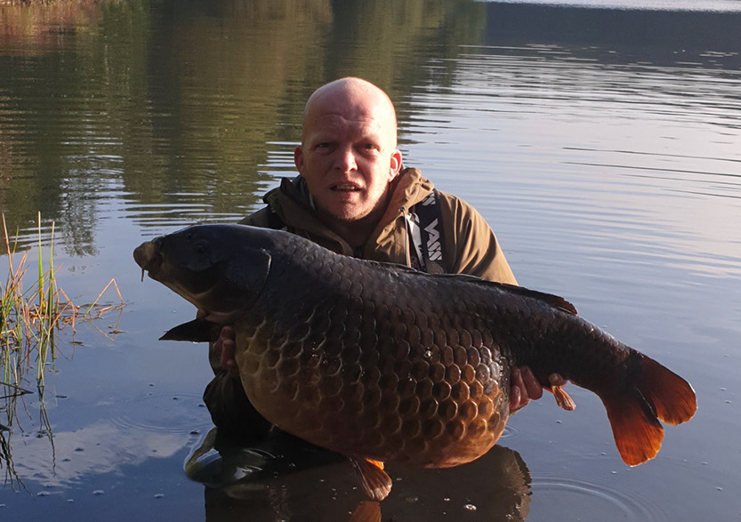 43lb Crocodile. October 2019. Spit Peg