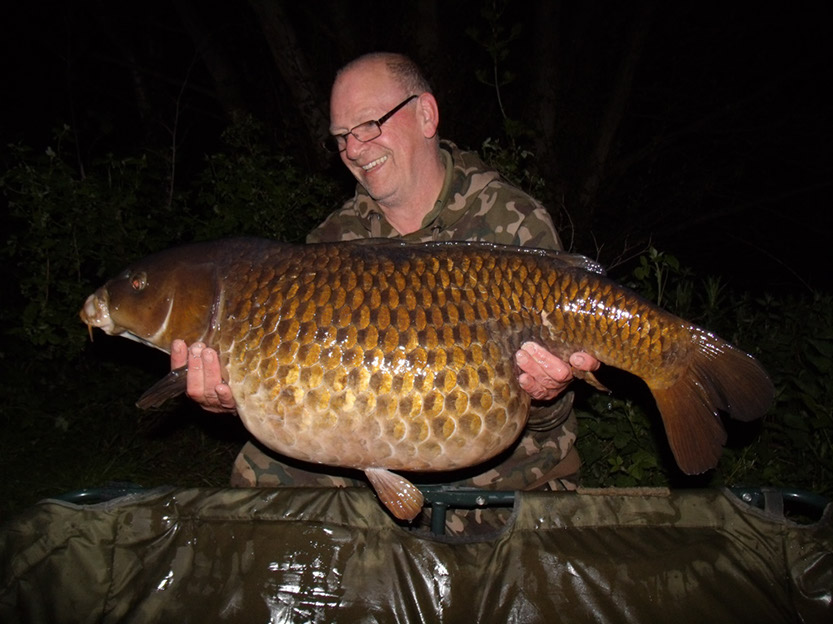 36lb 8oz Crocodile Common. May 2019. Goose Point