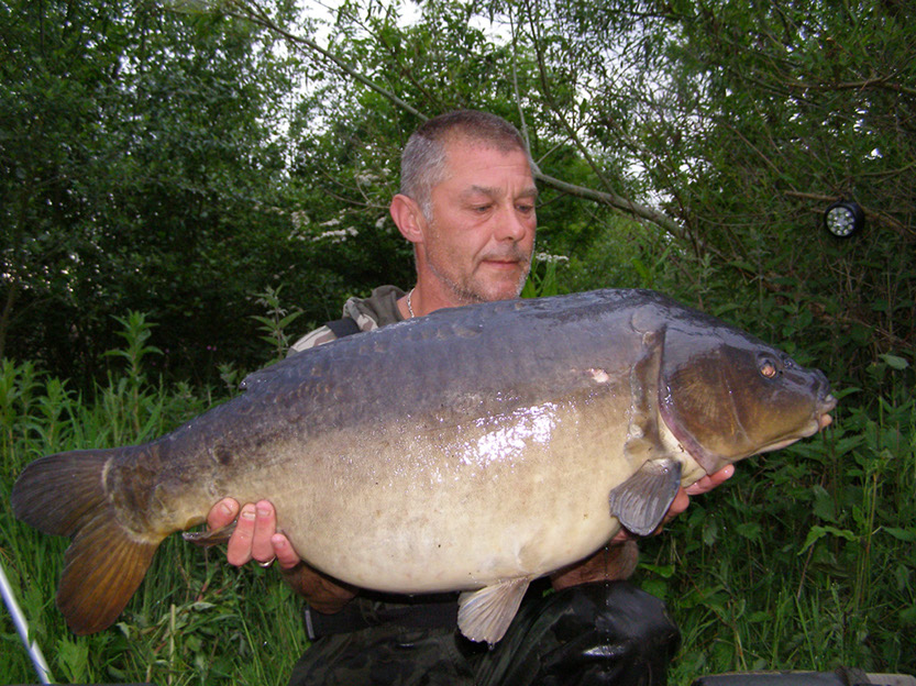 31lb 8oz Big Wilf. June 2015. Shallows