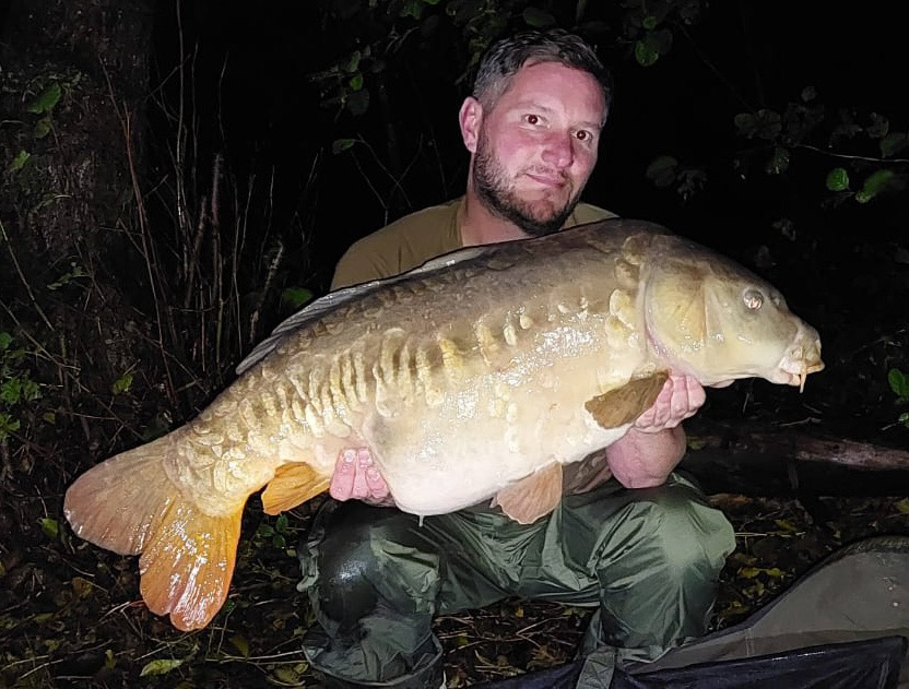 30lb 7oz Wezs Mirror. October 2022