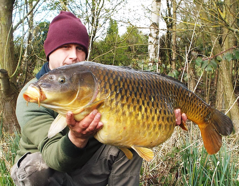 30lb 12oz Crocodile Common. April 2016. Gate 1