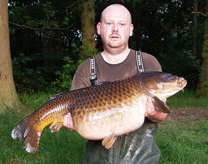 34lb 2oz Crocodile Common. June 2016. Beginners Peg