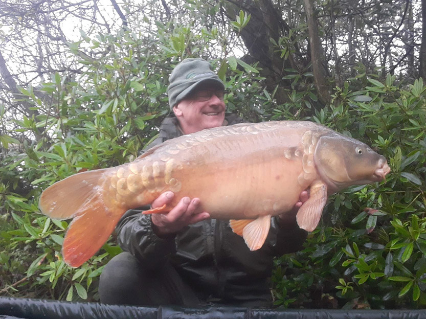 21lb 8oz Elusive Mirror. November 2022