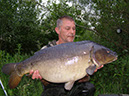 31lb 8oz Big Wilf. June 2015. Shallows