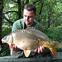 7lb 3oz Black Spot Mirror. August 2017