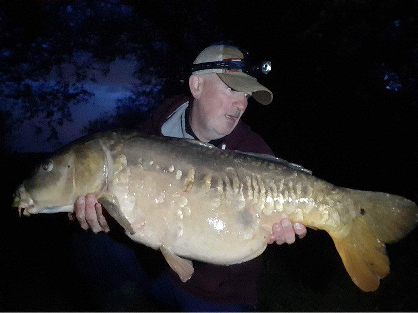 30lb 4oz Wezs Mirror. May 2023. Gate 2