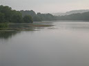 Early morning Field Side view from the Dam Wall