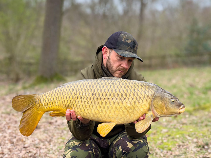 18lb 8oz. April 2026